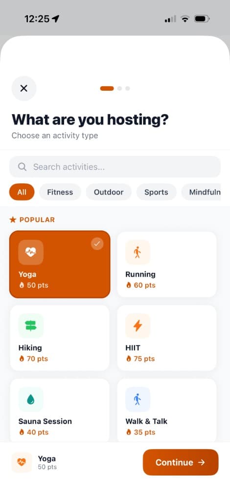 Host in seconds